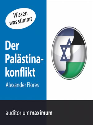 cover image of Der Palästinakonflikt (Ungekürzt)